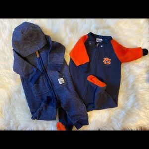 Infant Auburn & Carter’s Onesies size 6 months